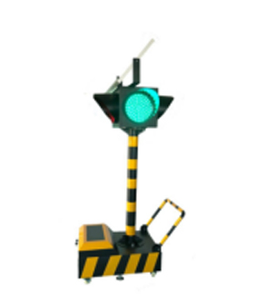 乌尔禾太阳能移动信号灯