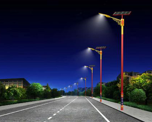 乌尔禾民族特色路灯